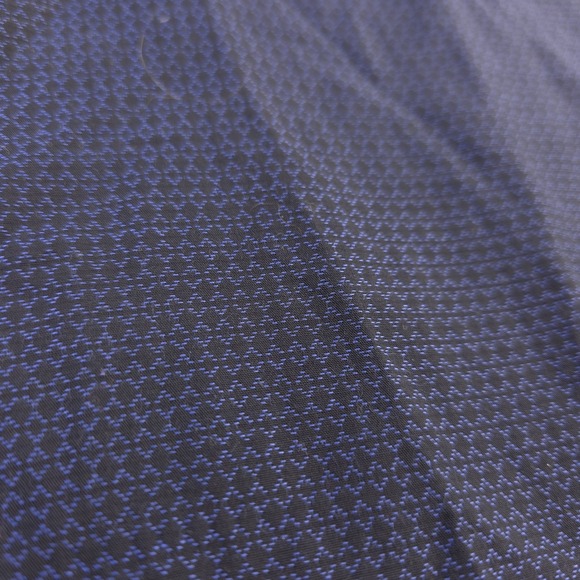 Ted Baker Shirt 5 Blue Geometric Long Sleeve Point Collar Button Up Cotton - Picture 3 of 9